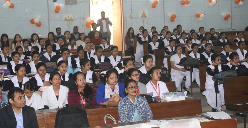 The Cancer Awareness Programme organised by Assam Cancer Care Foundation at the GMCH Academic Hall in Guwahati on World Cancer Day 2020 saw a packed audience