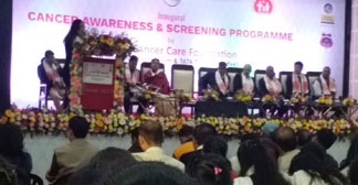 Assam Cancer Care Foundation, supported by Bharat Petroleum organises Cancer Awareness and Screening Programme at Mangaldoi College