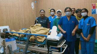 The First Interstitial Brachytherapy Successfully Performed at Dibrugarh Cancer Centre The First Interstitial Brachytherapy Successfully Performed at Dibrugarh Cancer Centre