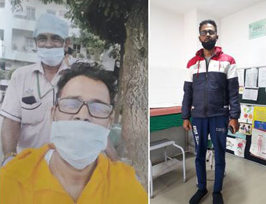 Chandan Kakoty, suffering from gallbladder cancer - is undergoing treatment at Assam Cancer Care Foundation's Palliative Care Unit located at SCI – Guwahati